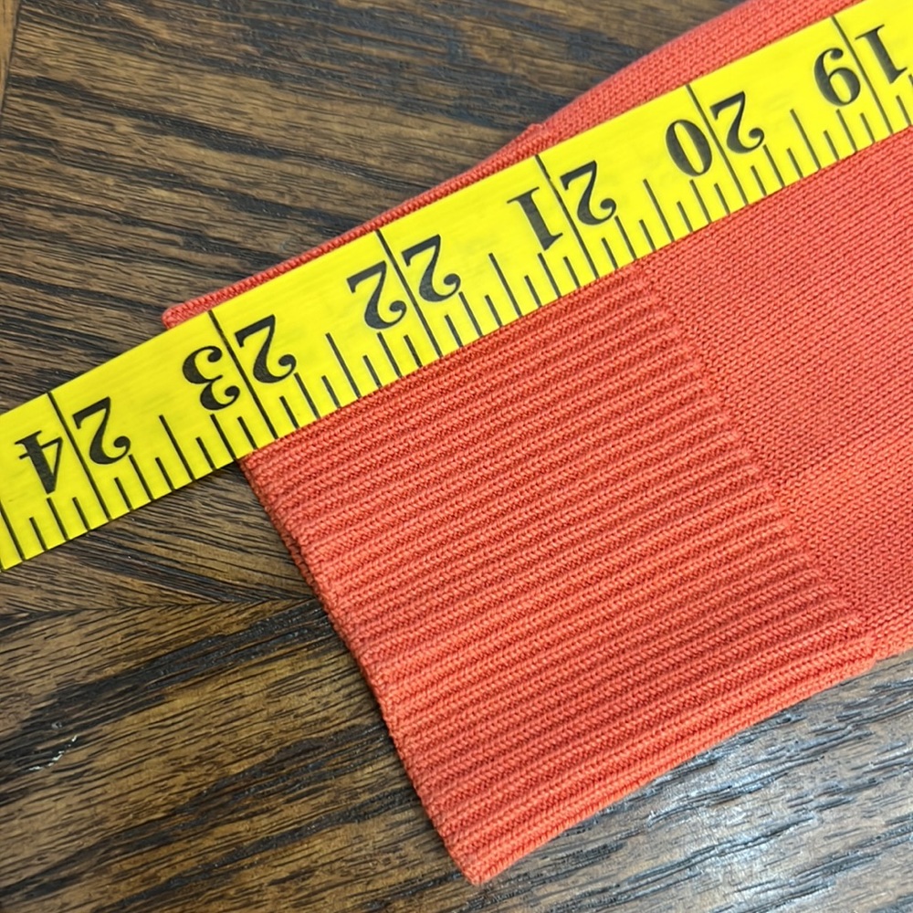 Coldwater Creek Orange Cardigan Sweater Size M - Picture 7 of 8